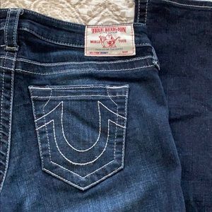 True Religion Jeans with White Stitching